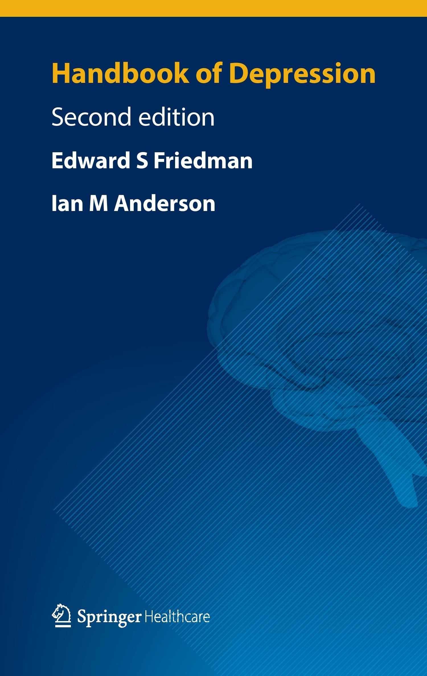 Vorderes Coverbild Handbook of Depression