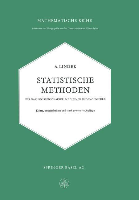 Vorderes Coverbild Statistische Methoden für Naturwissenschafter, Mediziner und Ingenieure