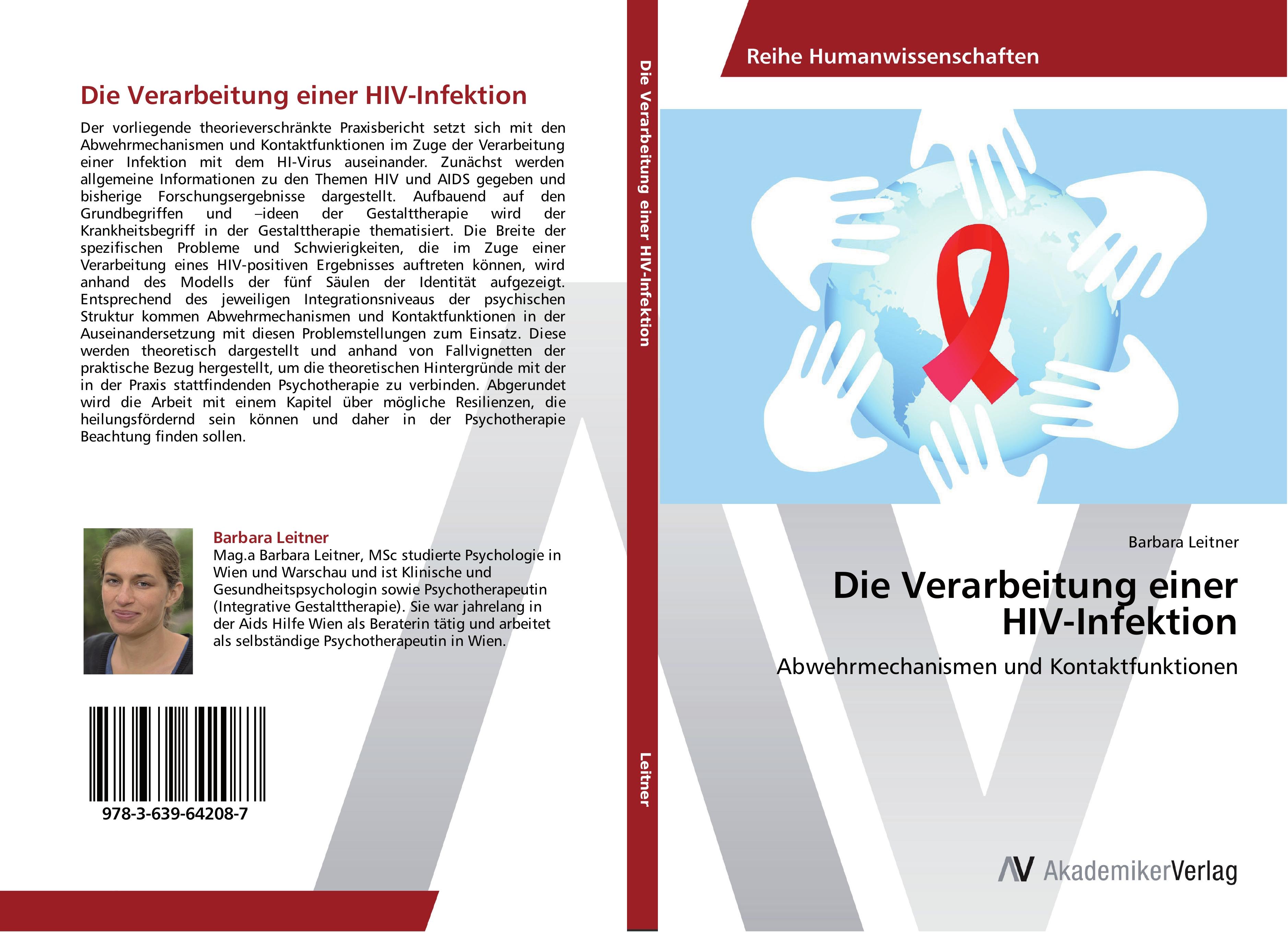 Vorderes Coverbild Die Verarbeitung einer HIV-Infektion
