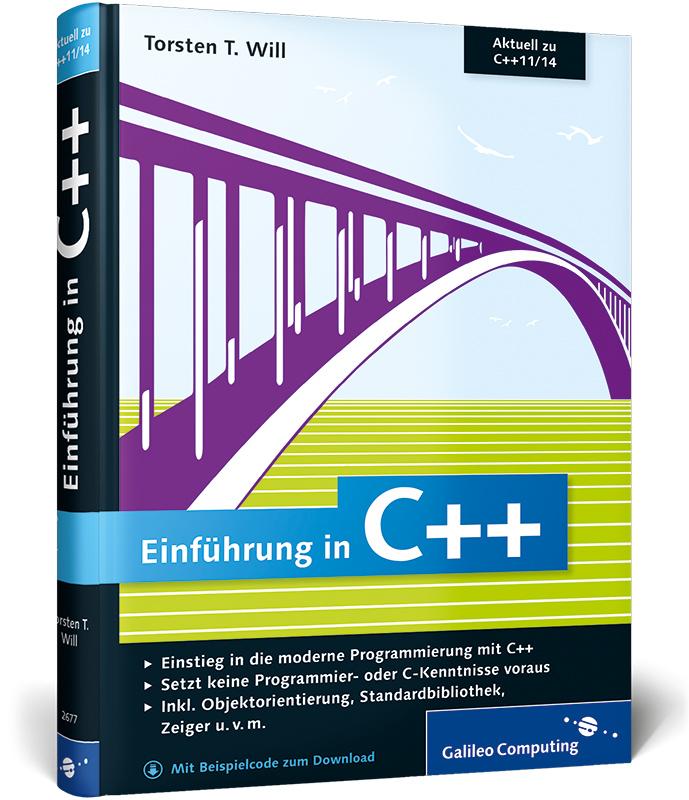 Vorderes Coverbild Einführung in C++