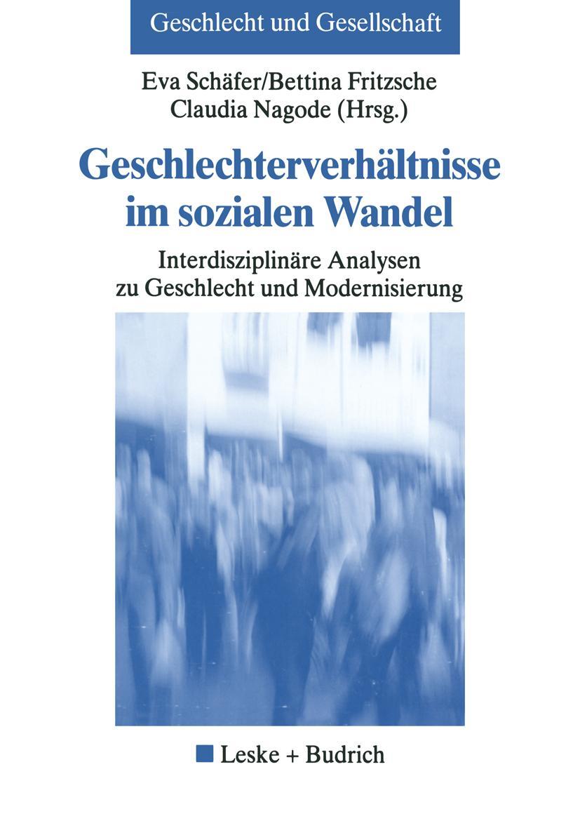 Vorderes Coverbild Geschlechterverhältnisse im sozialen Wandel