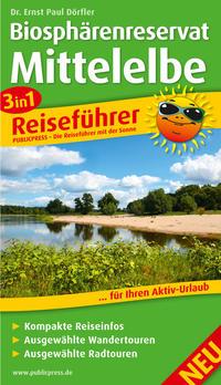 Vorderes Coverbild 3in1-Reiseführer Biosphärenreservat Mittelelbe