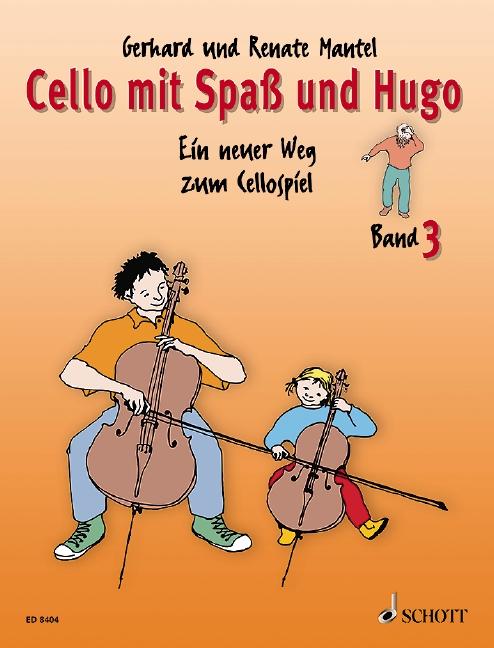 Vorderes Coverbild Cello mit Spaß und Hugo Band 3