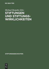 Vorderes Coverbild Stiftungen und Stiftungswirklichkeiten
