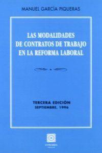 Vorderes Coverbild Las modalidades de contratos de trabajo en la reforma laboral