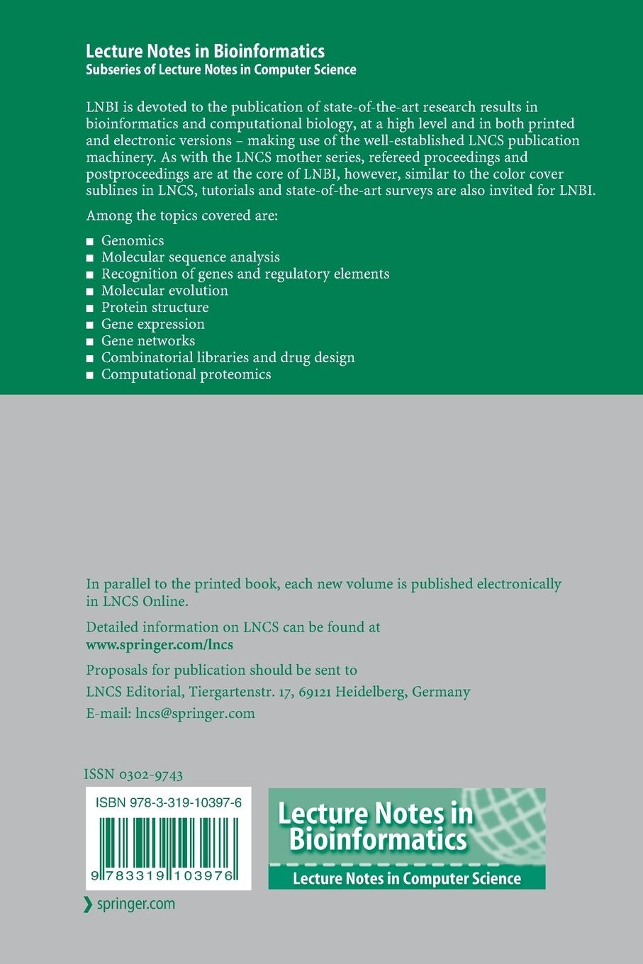 Rückseitencover Formal Methods in Macro-Biology