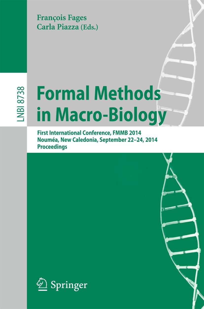 Vorderes Coverbild Formal Methods in Macro-Biology