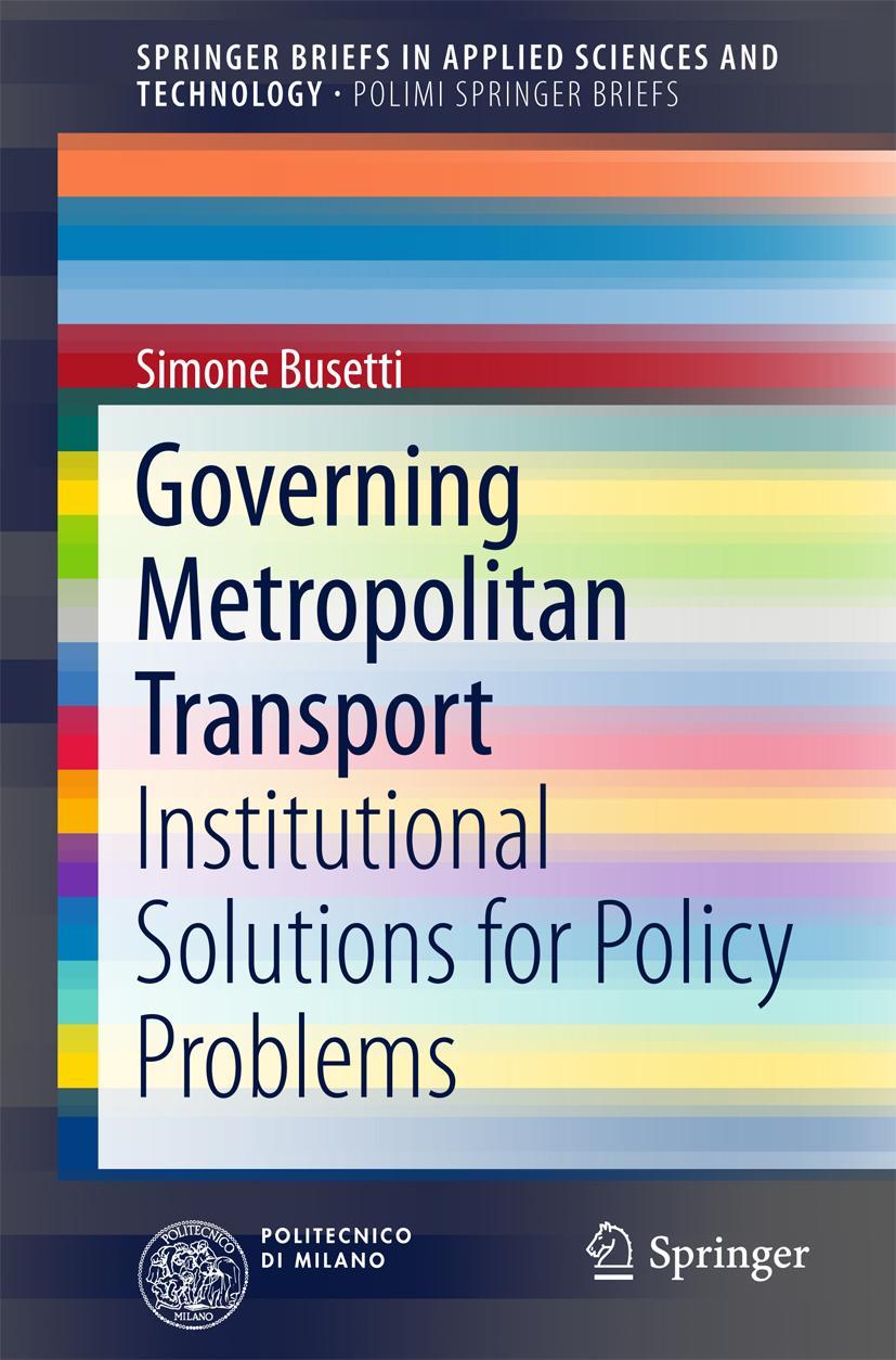 Vorderes Coverbild Governing Metropolitan Transport