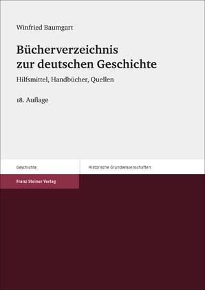 Beispielinhalt (Bild) Bücherverzeichnis zur deutschen Geschichte