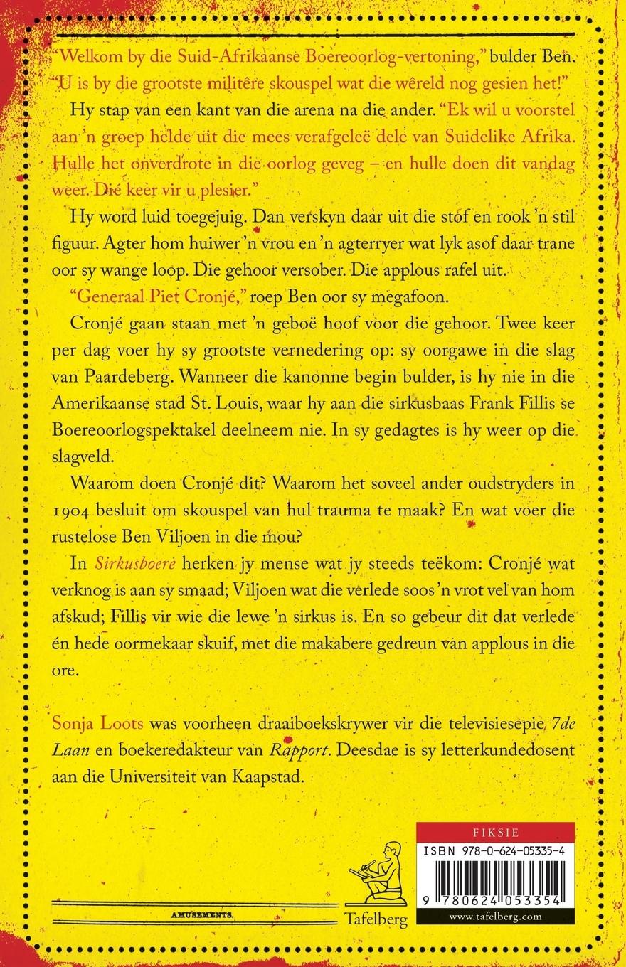 Rückseitencover Sirkusboere