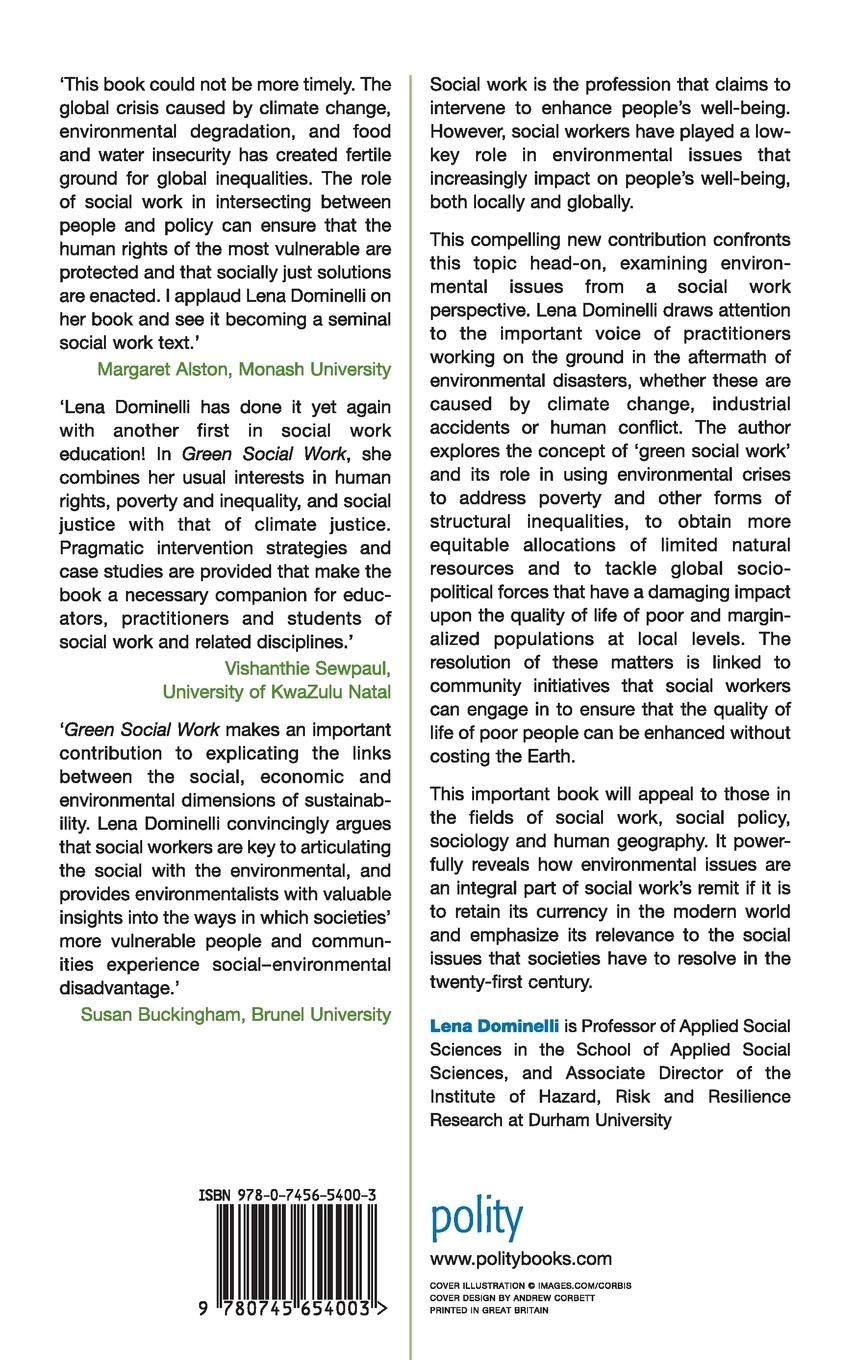 Rückseitencover Green Social Work