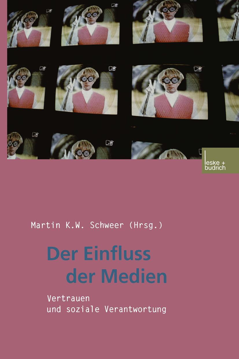 Vorderes Coverbild Der Einfluss der Medien