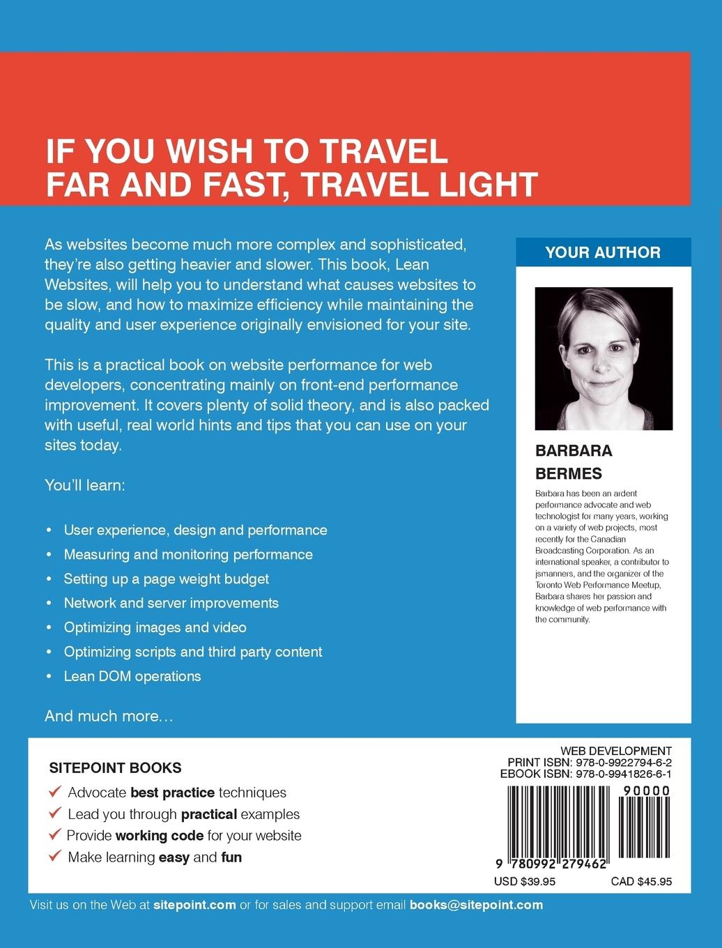 Rückseitencover Lean Websites