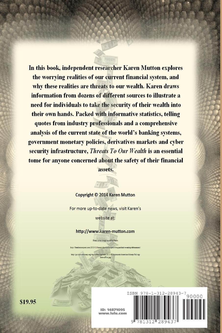 Rückseitencover Threats to Our Wealth