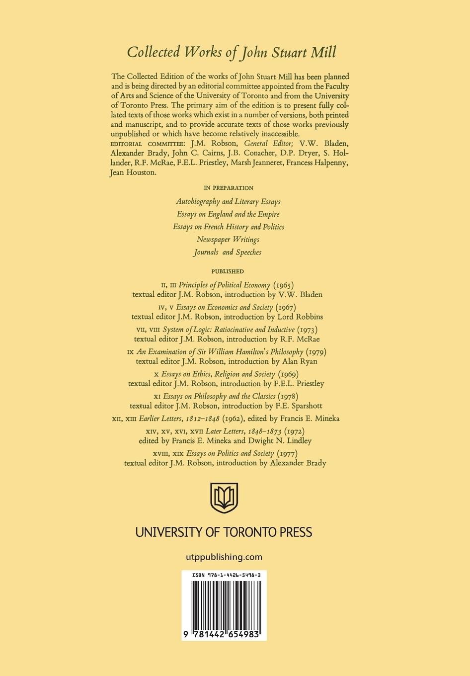 Rückseitencover An Examination of Sir William Hamilton's Philosophy