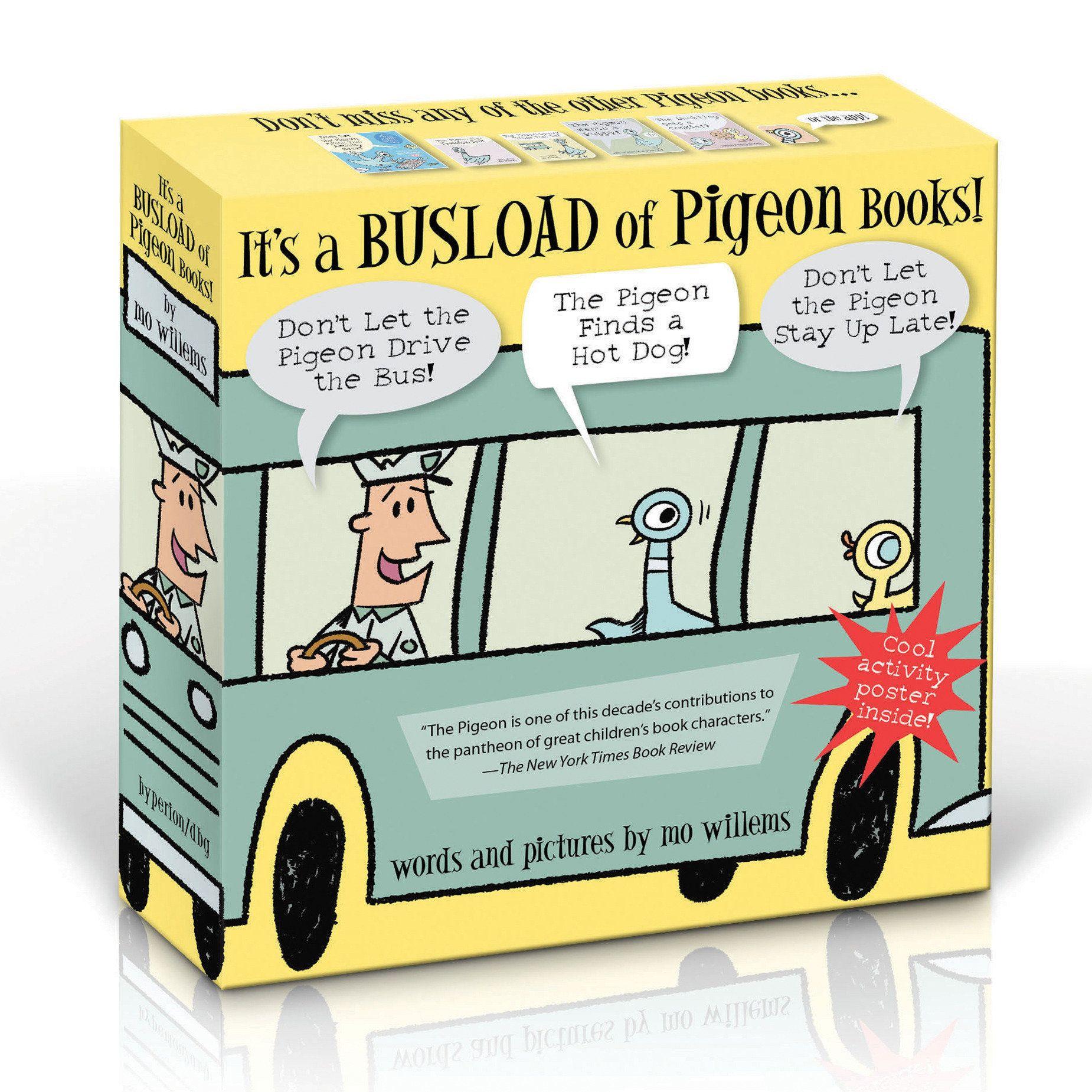 Vorderes Coverbild A Busload of Pigeon Books: Great for Holiday Gifting!