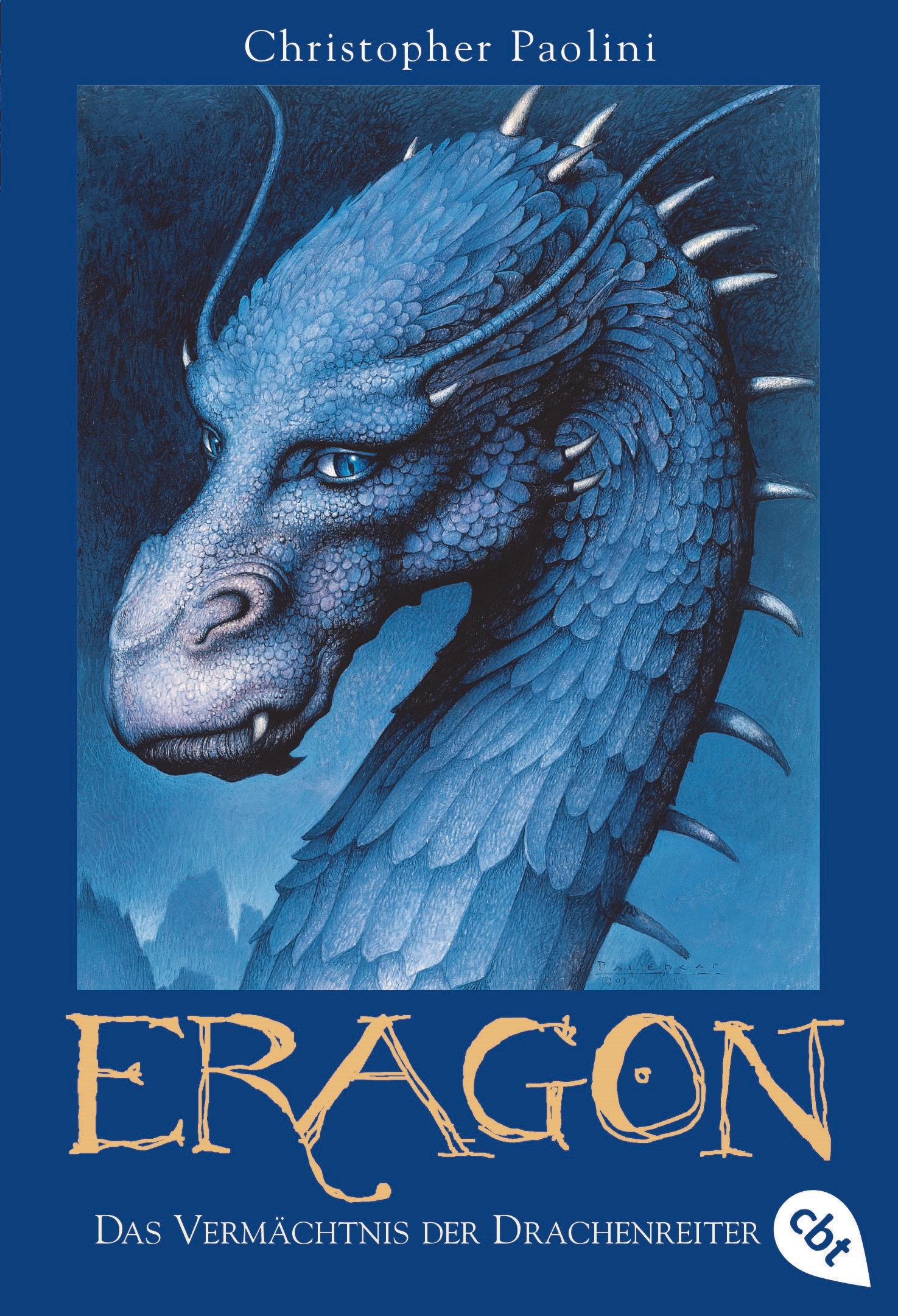 Vorderes Coverbild Eragon 01. Das Vermächtnis der Drachenreiter