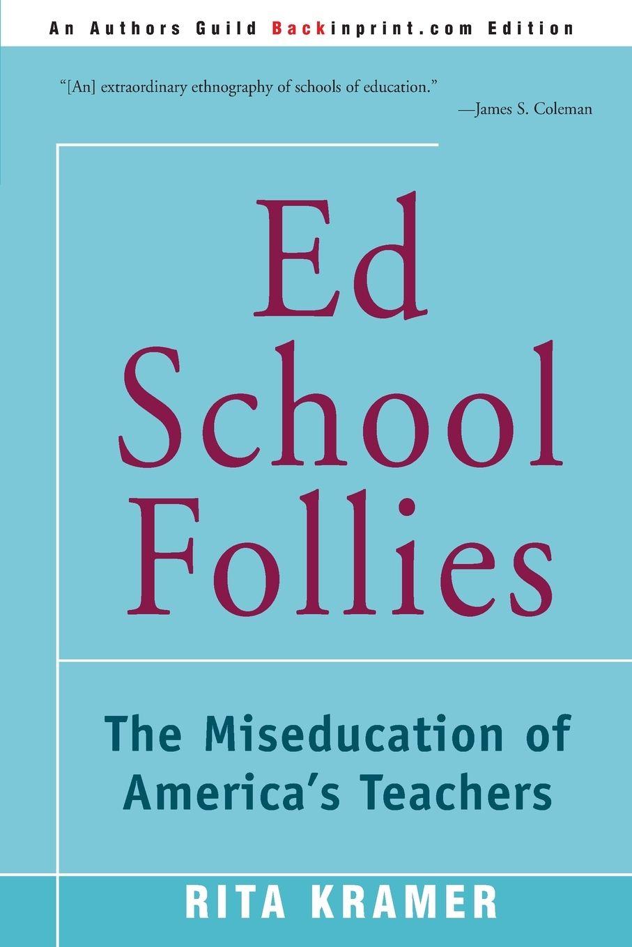 Vorderes Coverbild Ed School Follies