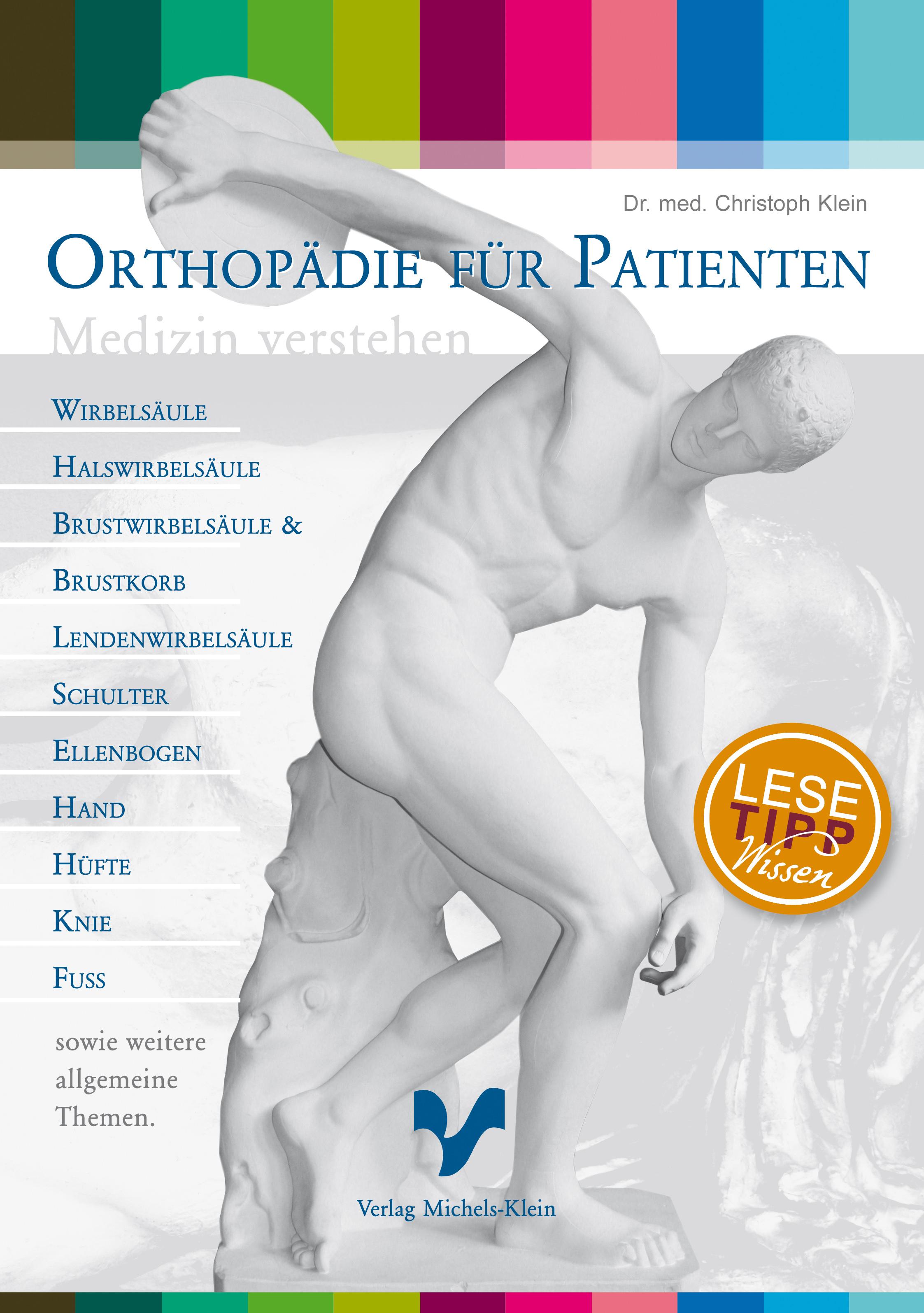 Vorderes Coverbild Orthopädie für Patienten