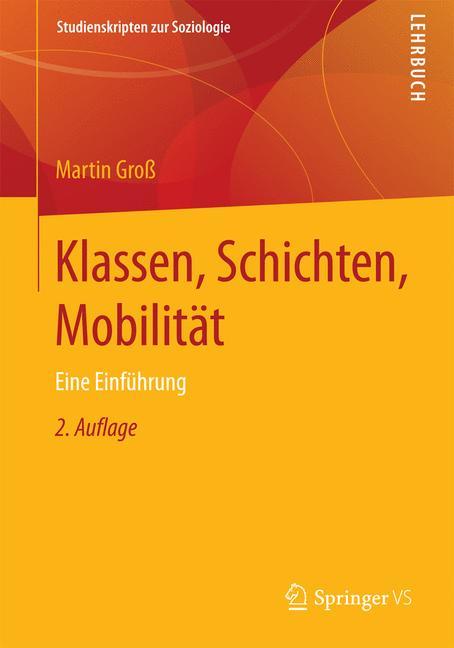 Vorderes Coverbild Klassen, Schichten, Mobilität