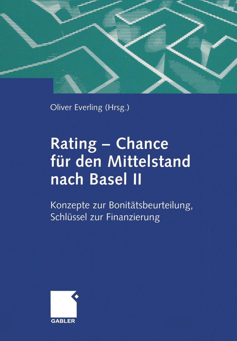 Vorderes Coverbild Rating - Chance für den Mittelstand nach Basel II