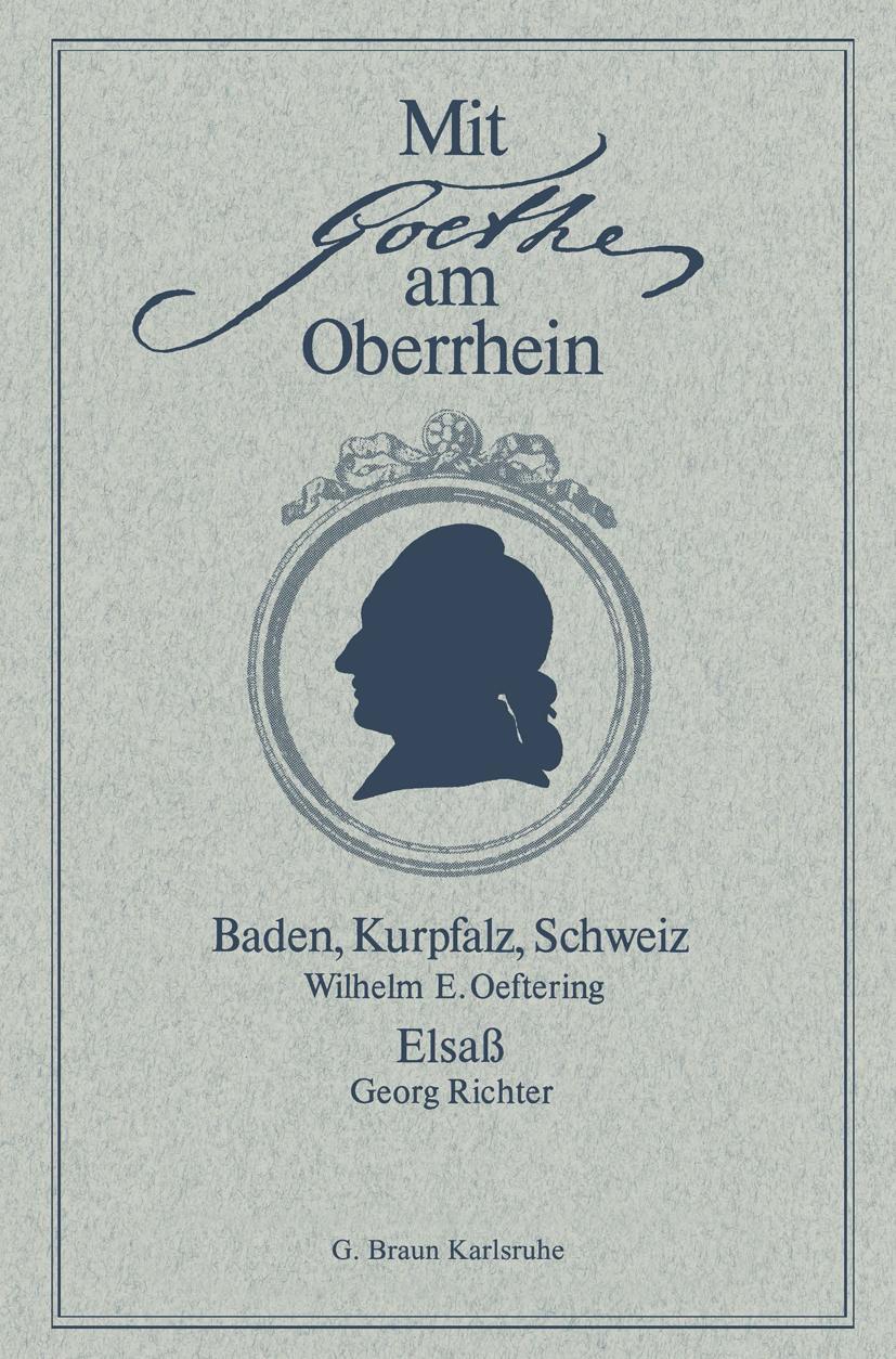 Vorderes Coverbild Mit Goethe am Oberrhein