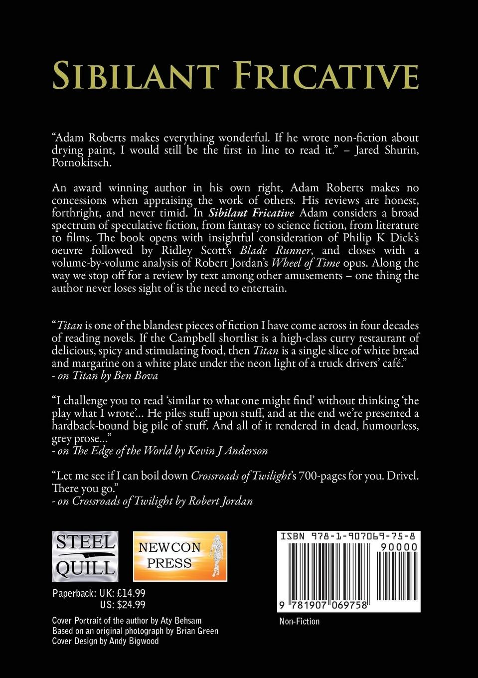 Rückseitencover Sibilant Fricative