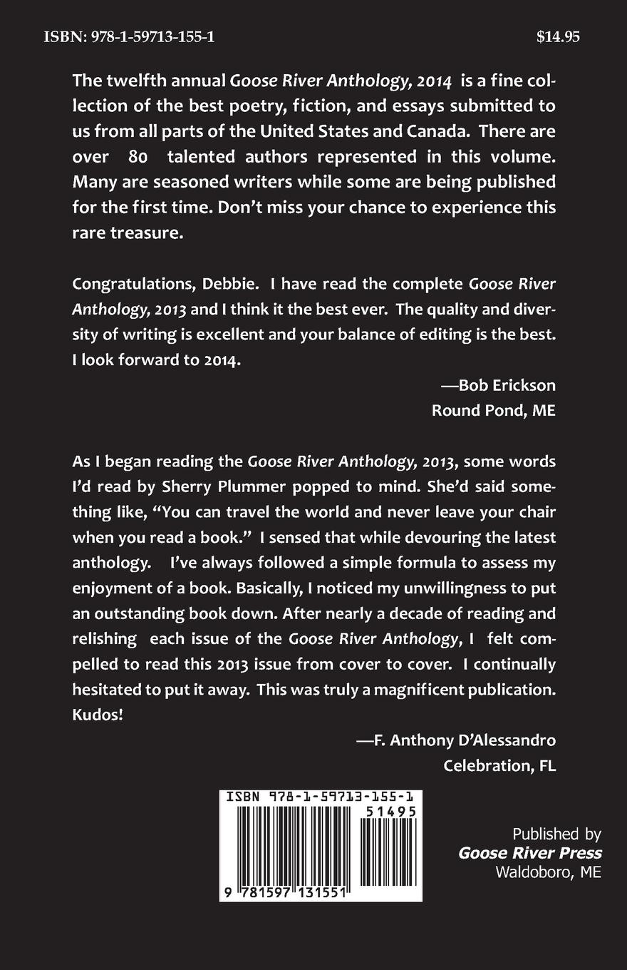 Rückseitencover Goose River Anthology, 2014
