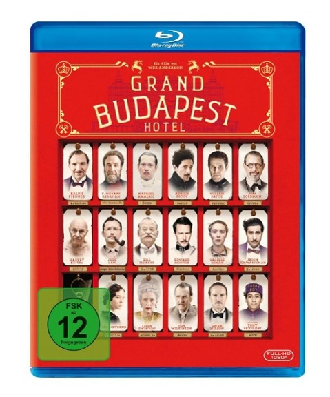 Vorderes Coverbild Grand Budapest Hotel