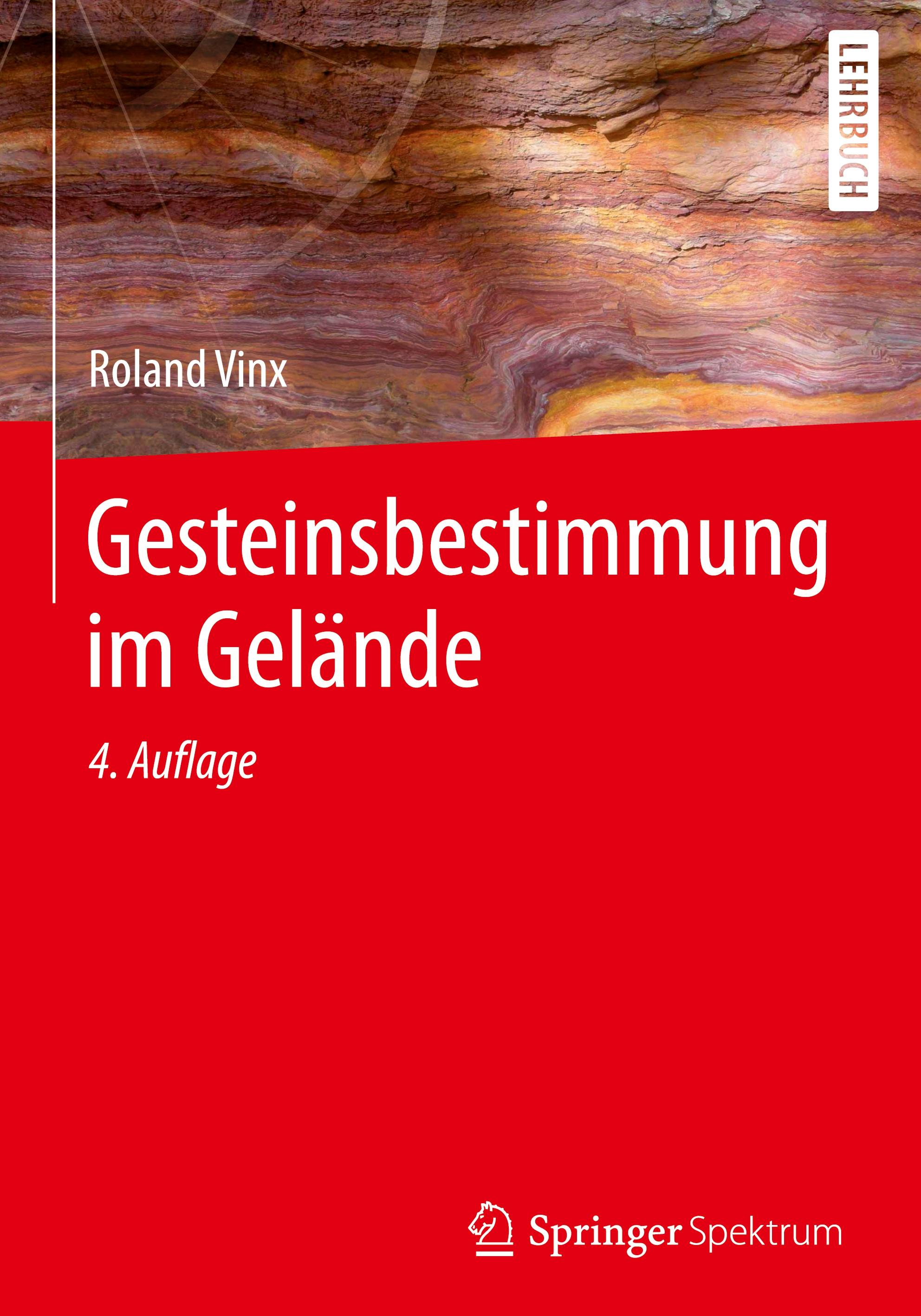 Vorderes Coverbild Gesteinsbestimmung im Gelände