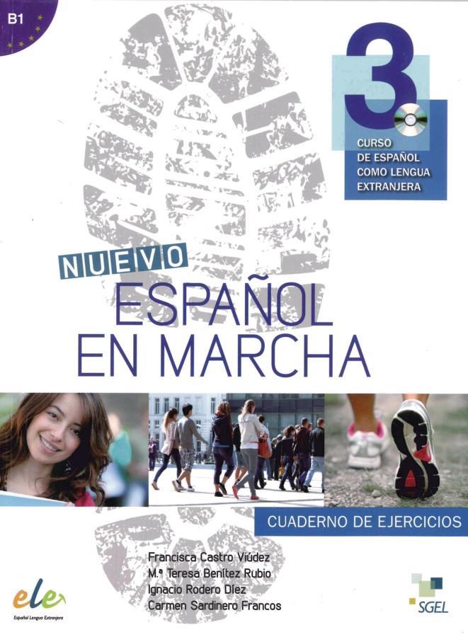 Vorderes Coverbild Nuevo Español en marcha 3. Arbeitsbuch mit Audio-CD