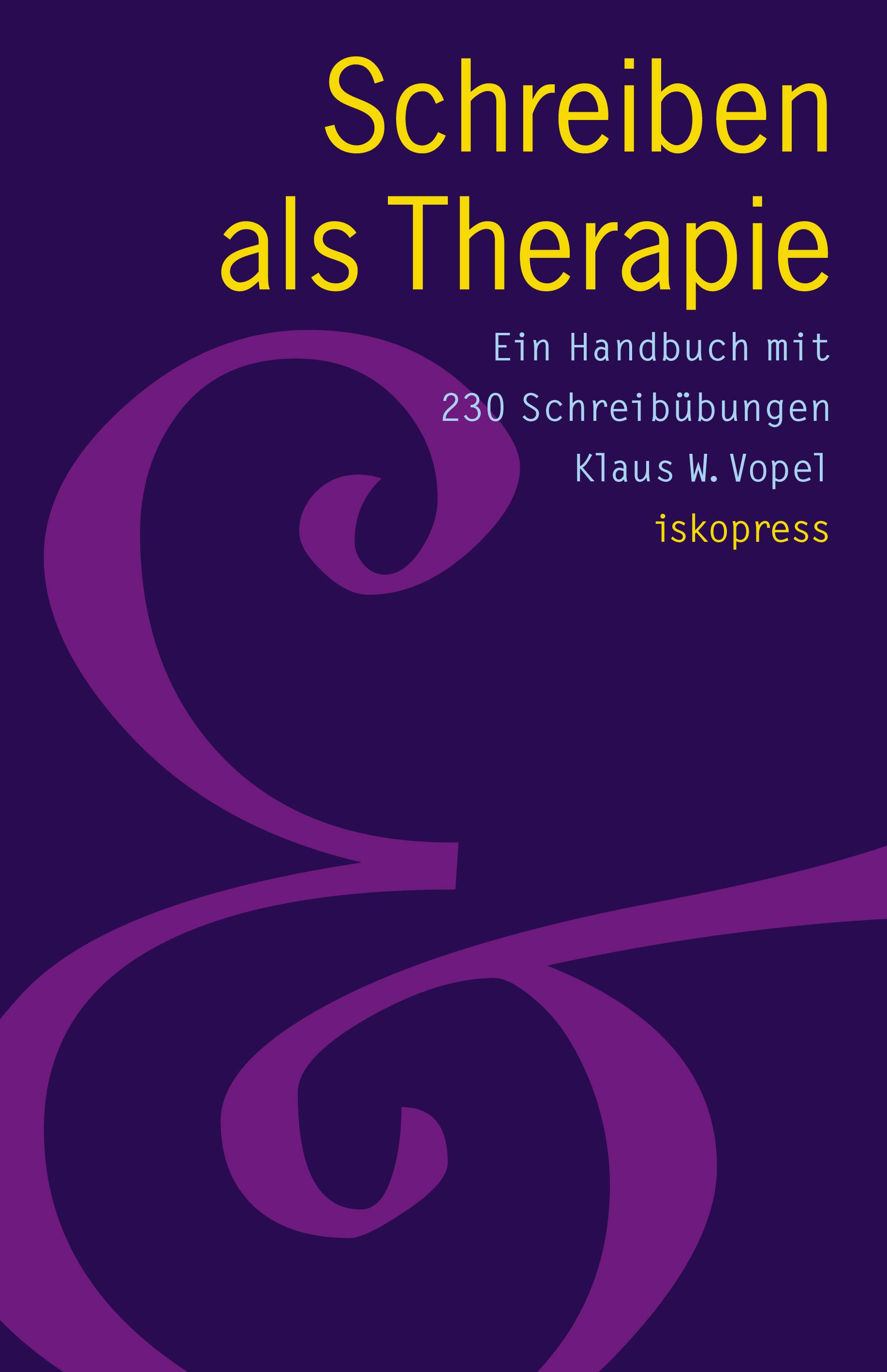 Vorderes Coverbild Schreiben als Therapie