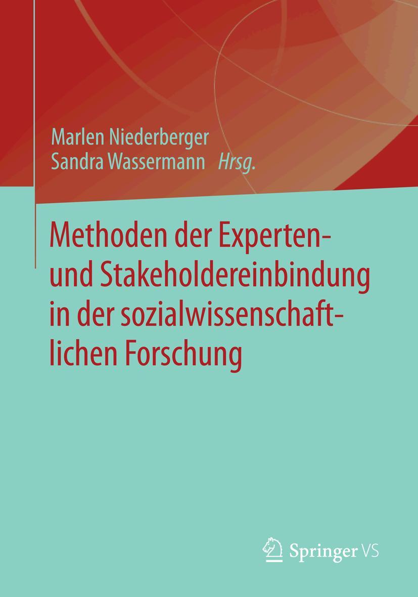 Vorderes Coverbild Methoden der Experten- und Stakeholdereinbindung in der sozialwissenschaftlichen Forschung