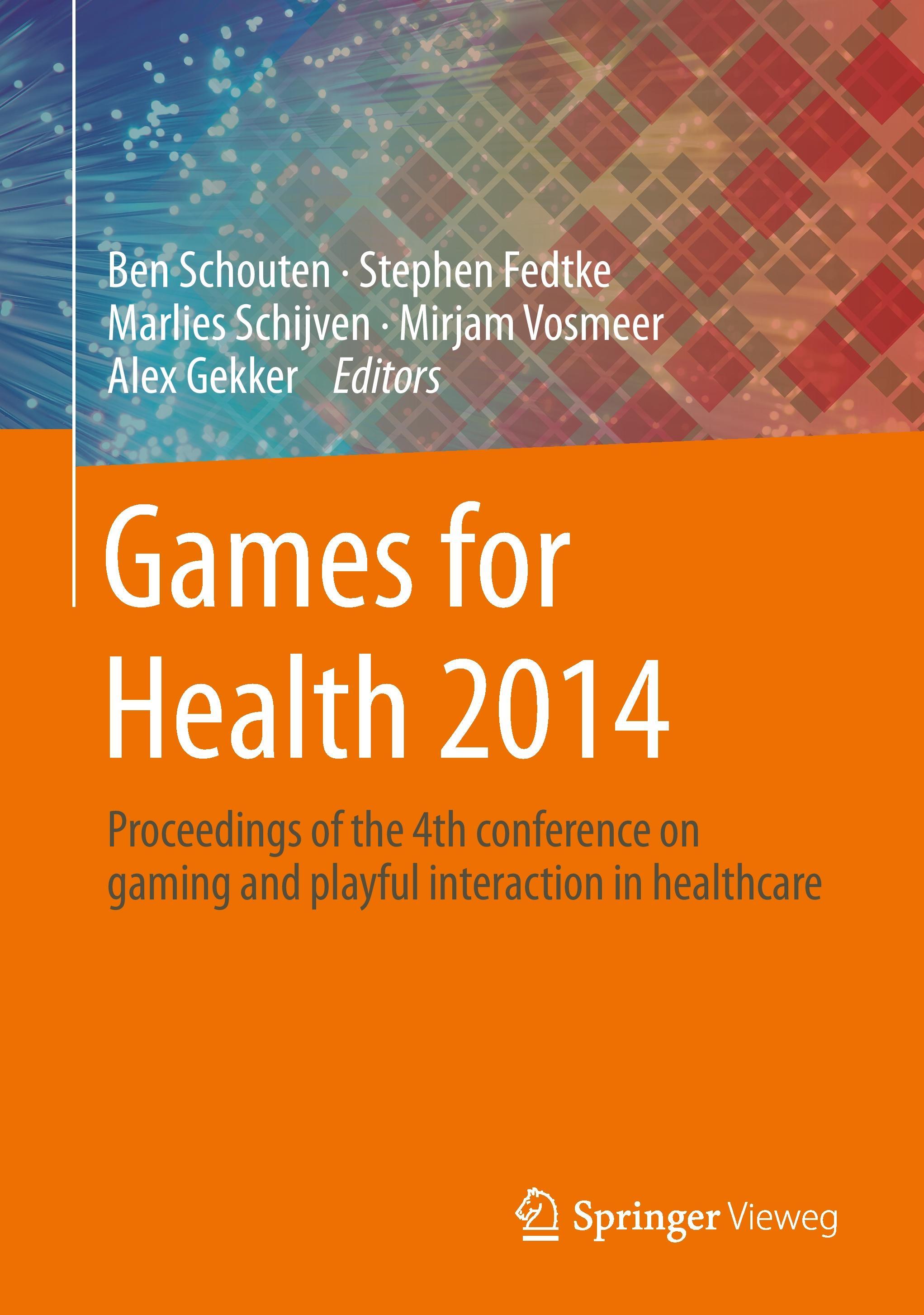 Vorderes Coverbild Games for Health 2014