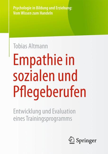 Vorderes Coverbild Empathie in sozialen und Pflegeberufen