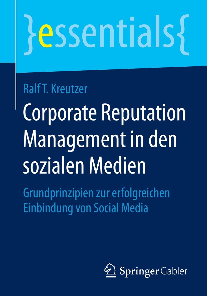 Vorderes Coverbild Corporate Reputation Management in den sozialen Medien