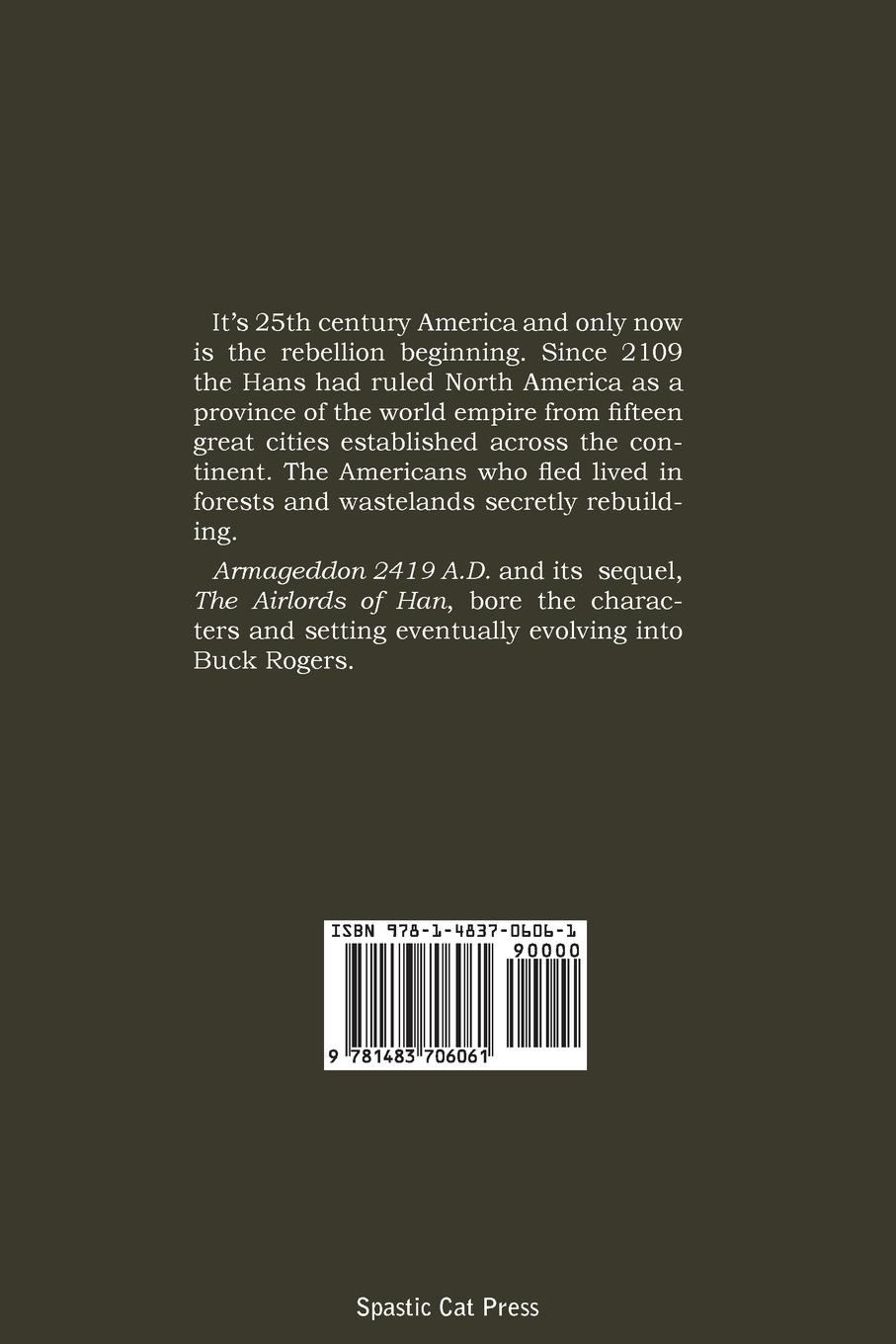 Rückseitencover Armageddon-2419 A.D