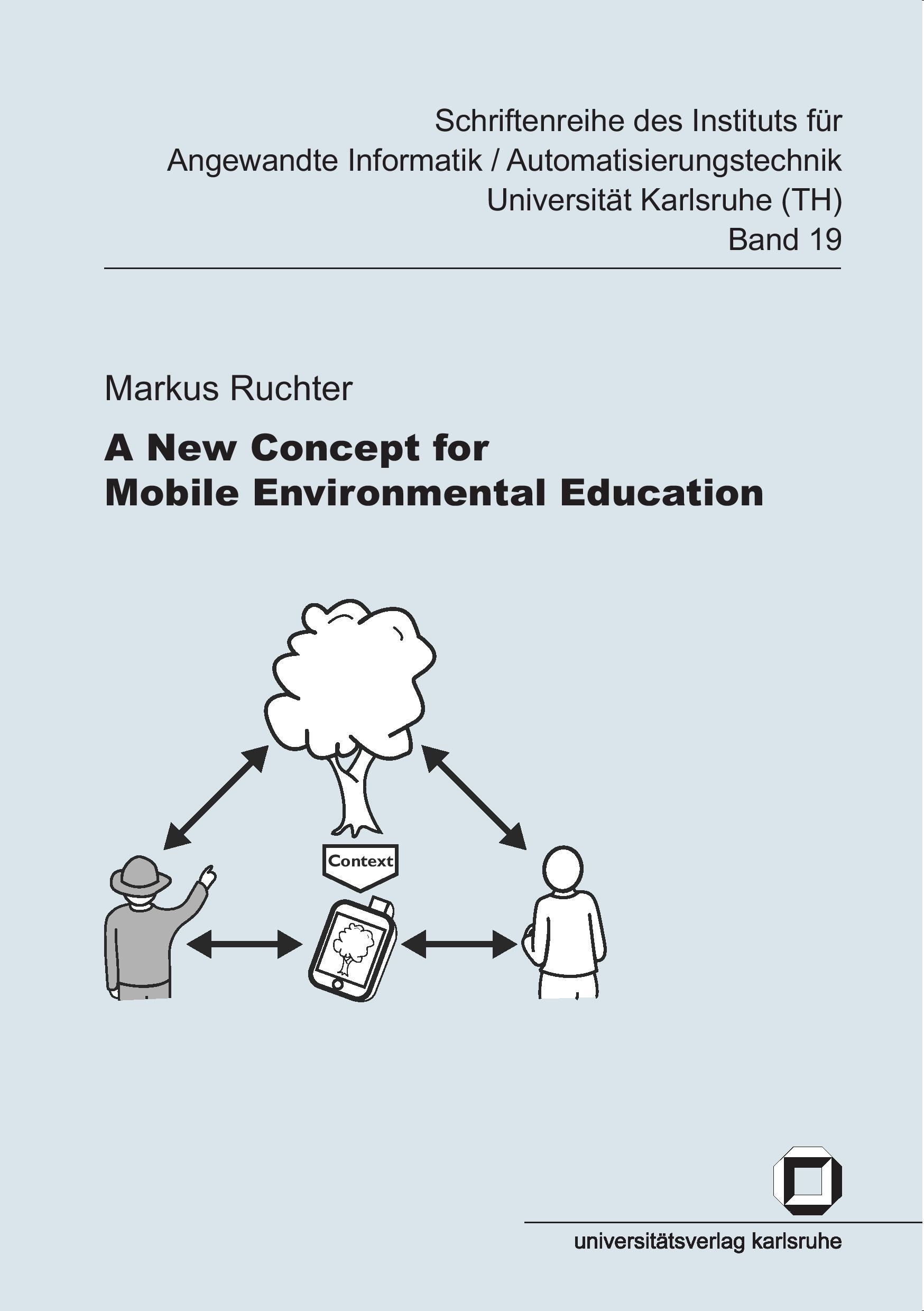 Vorderes Coverbild A New Concept for Mobile Environmental Education