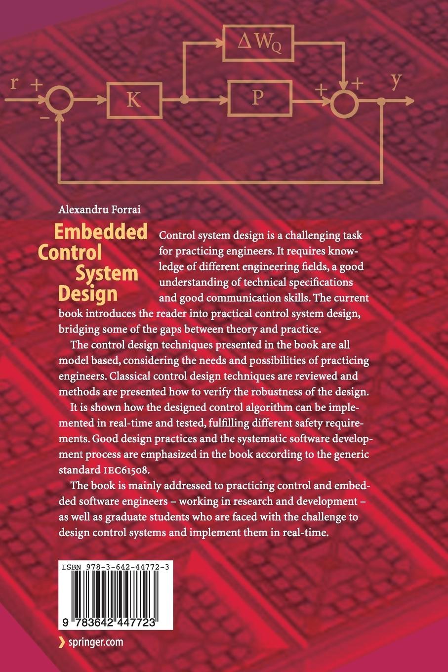 Rückseitencover Embedded Control System Design