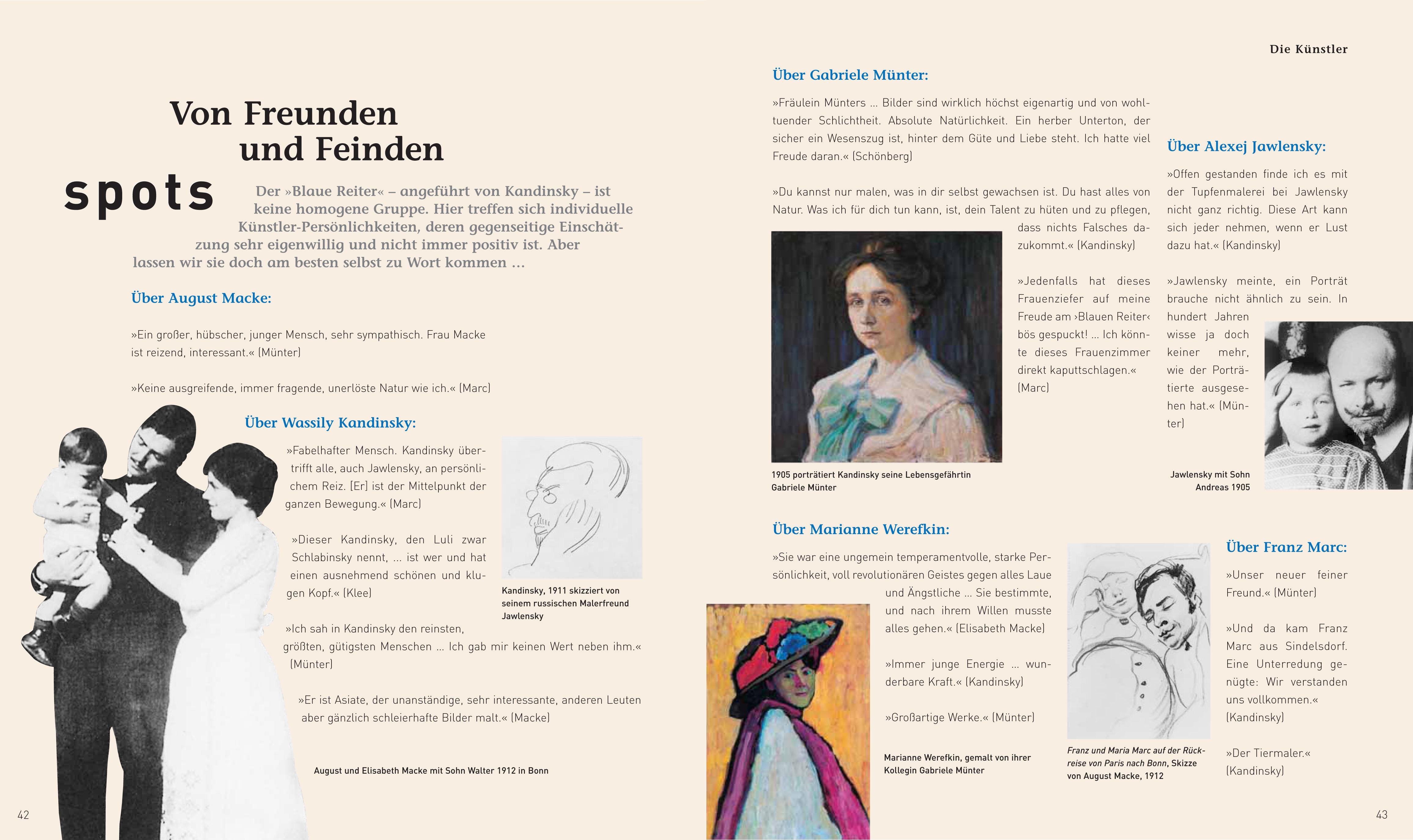 Beispielinhalt (Bild) Der Blaue Reiter