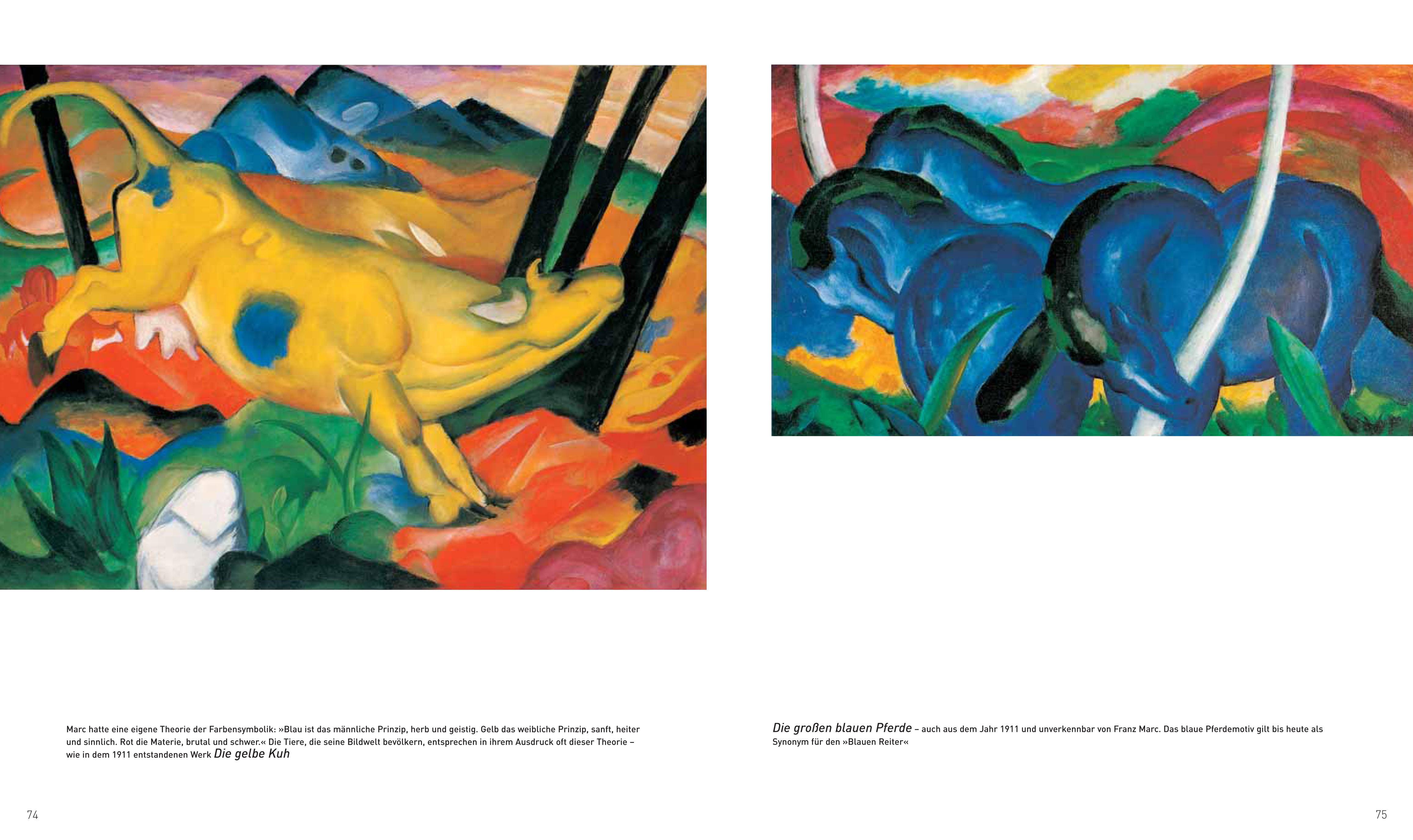 Beispielinhalt (Bild) Der Blaue Reiter