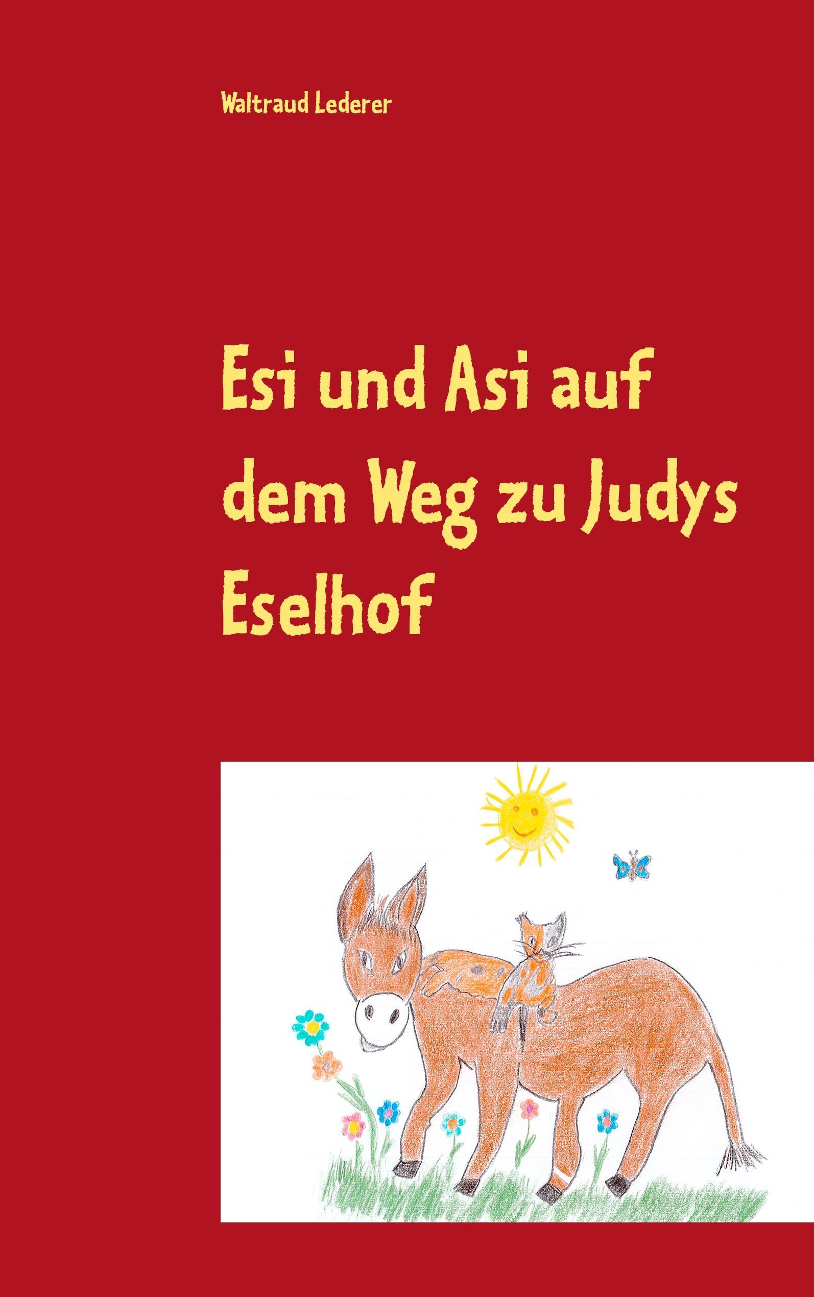 Vorderes Coverbild Esi und Asi auf dem Weg zu Judys Eselhof