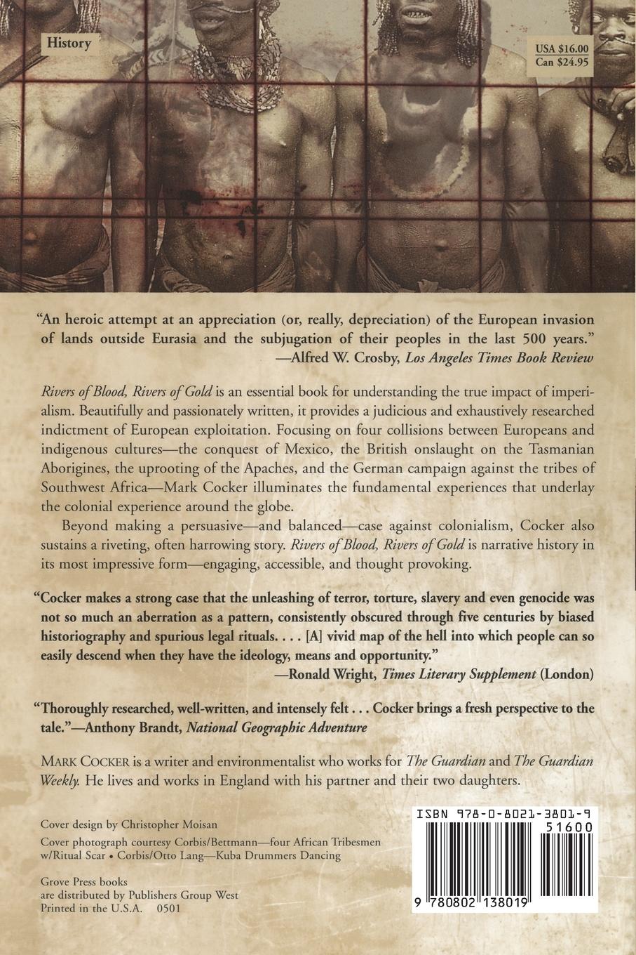 Rückseitencover Rivers of Blood, Rivers of Gold