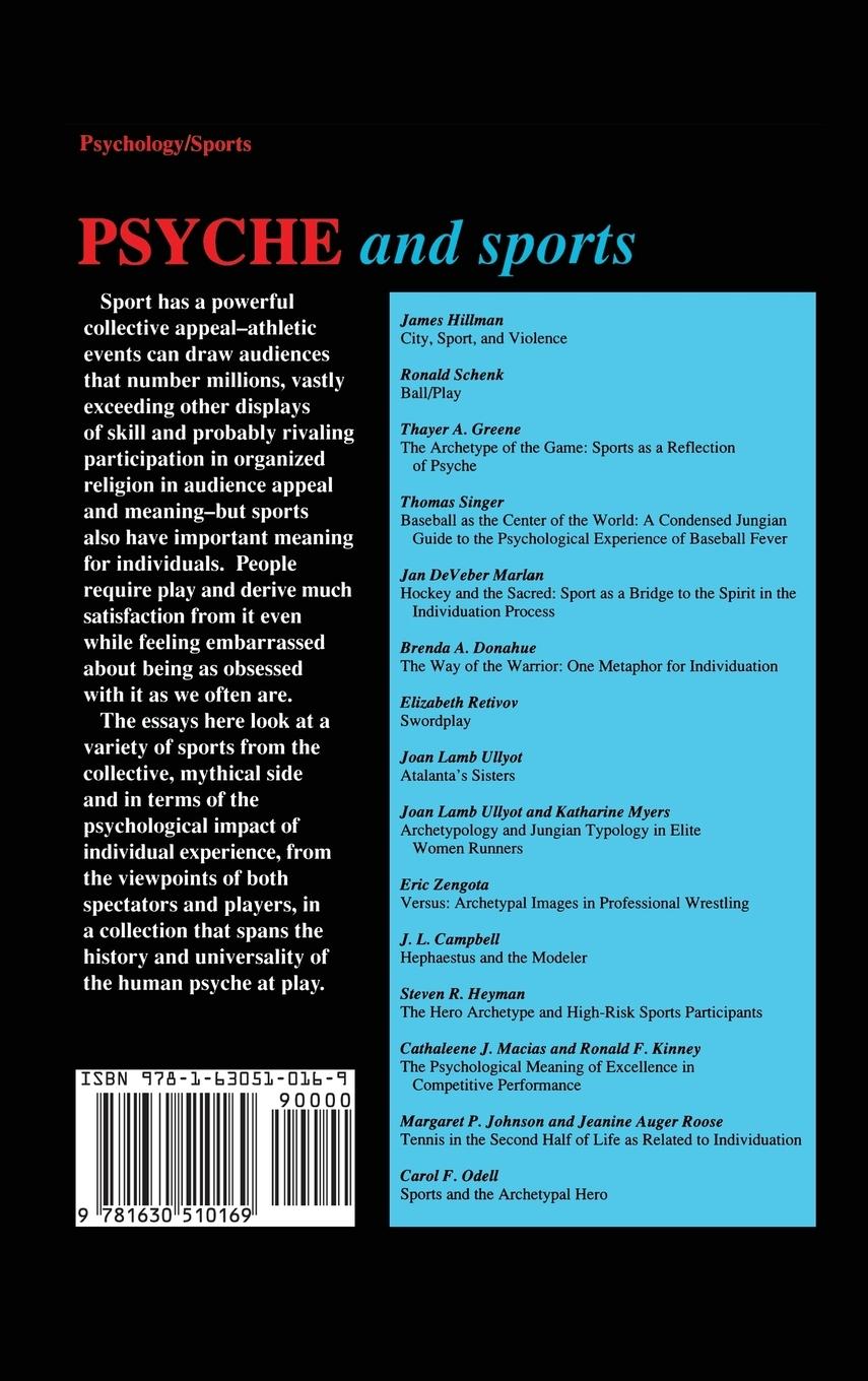 Rückseitencover Psyche and Sports