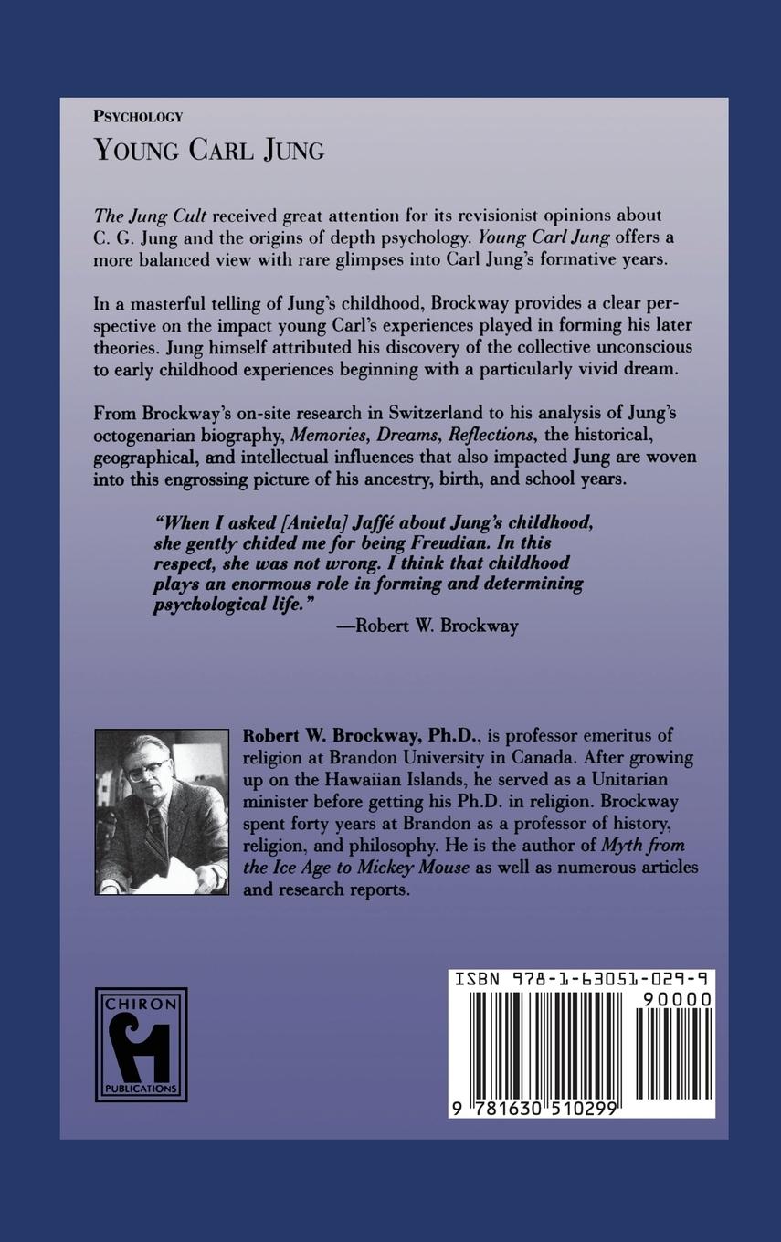 Rückseitencover Young Carl Jung