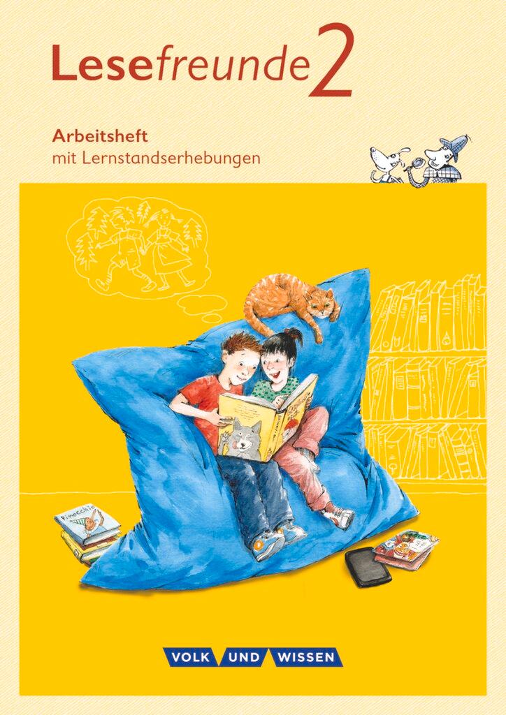 Vorderes Coverbild Lesefreunde 2. Schuljahr. Arbeitsheft. Östliche Bundesländer und Berlin Neubearbeitung 2015