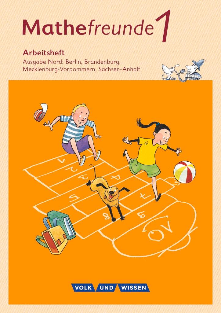 Vorderes Coverbild Mathefreunde 1. Schuljahr. Arbeitsheft. Nord