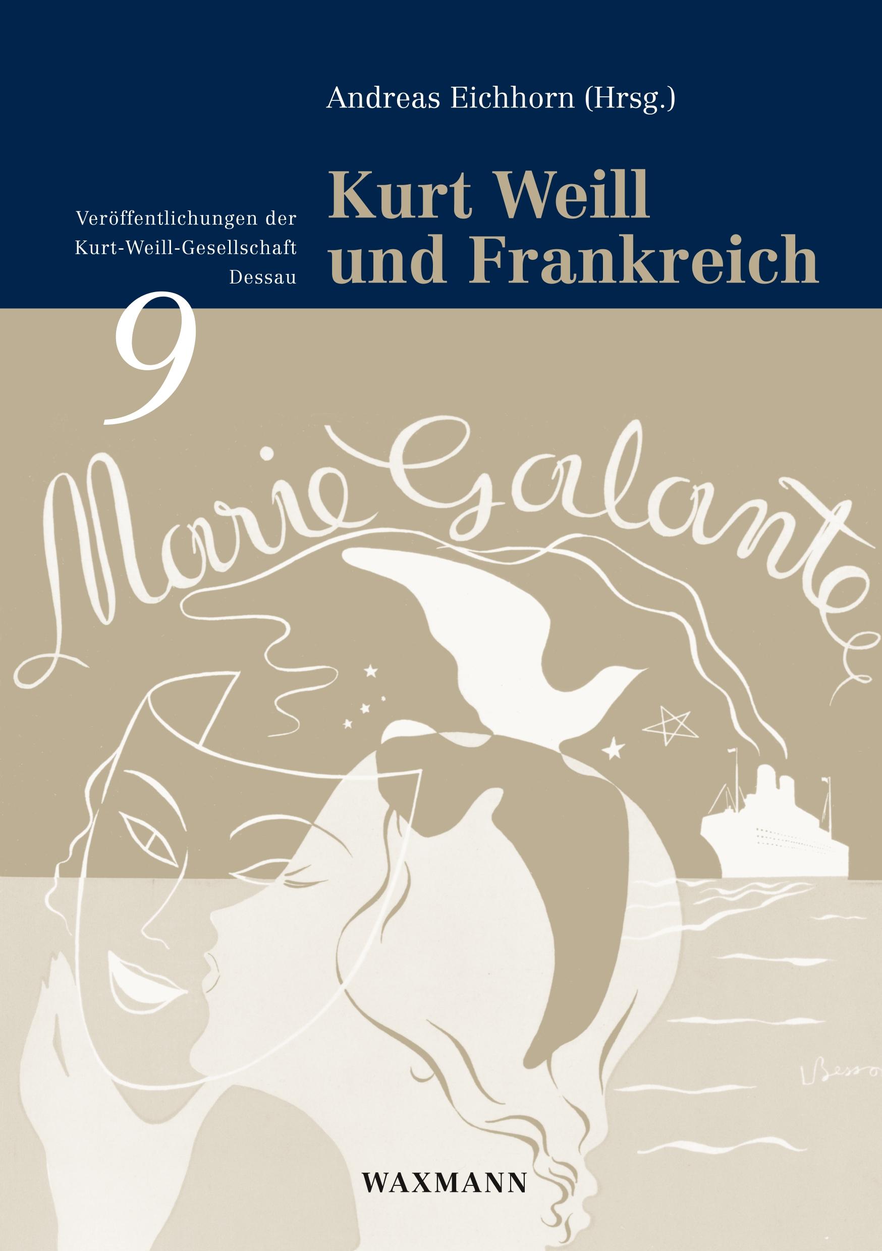 Vorderes Coverbild Kurt Weill und Frankreich