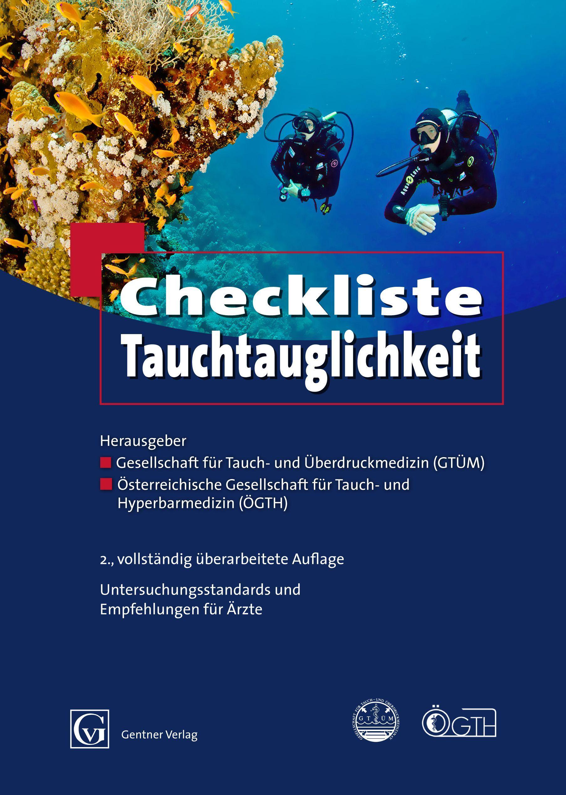 Vorderes Coverbild Checkliste Tauchtauglichkeit