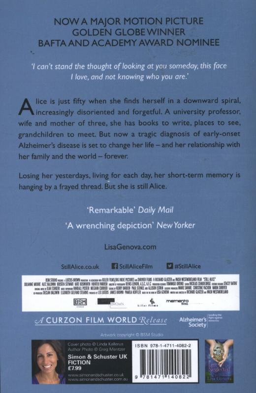 Rückseitencover Still Alice